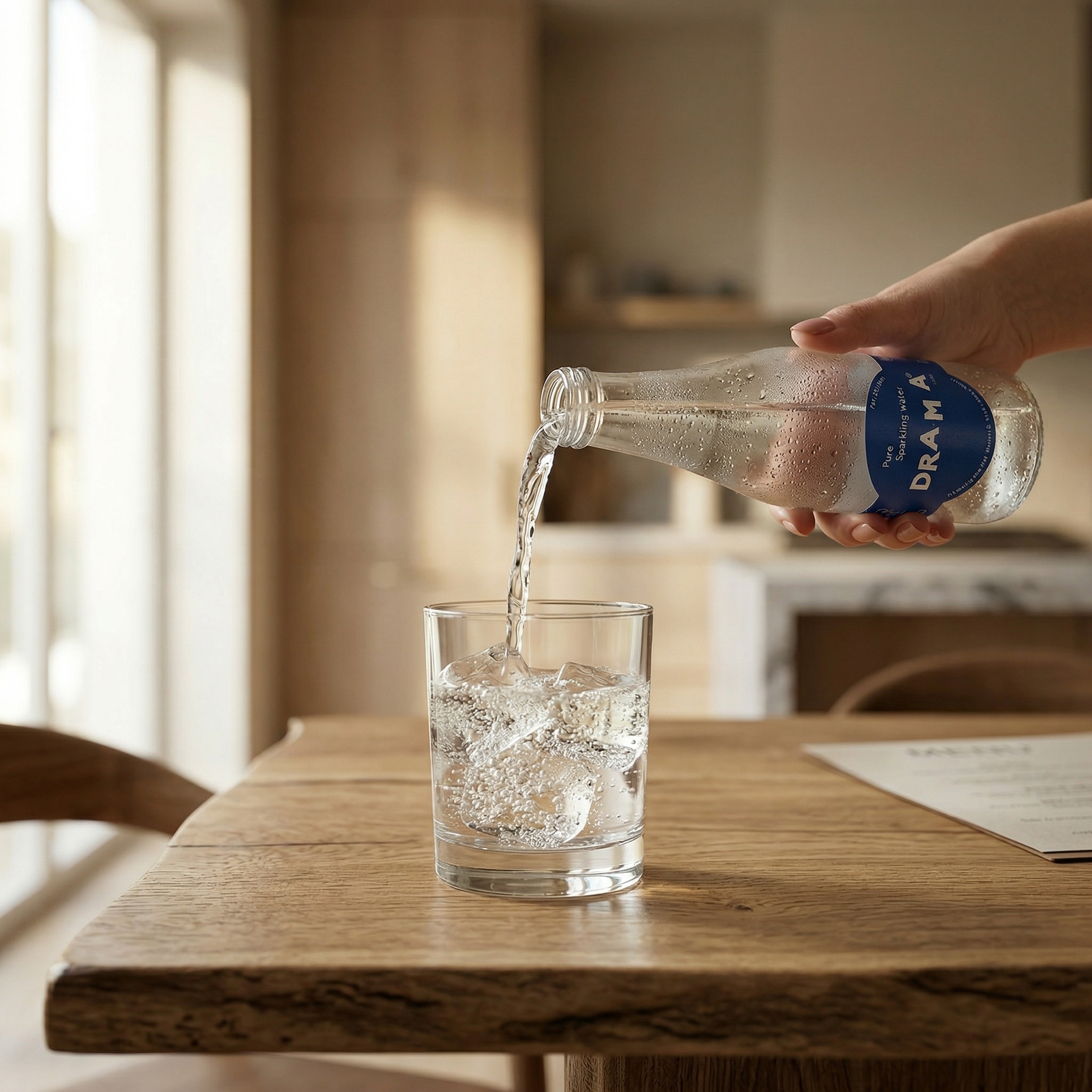 DRAMA agua premium con electrolitos